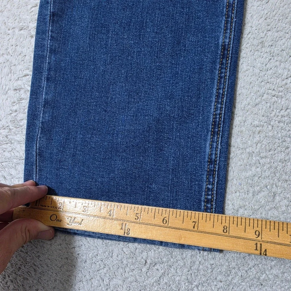 Banana Republic Traveler Straight Jeans Mens 33/32 Blue Stretch‎ Denim Pants
